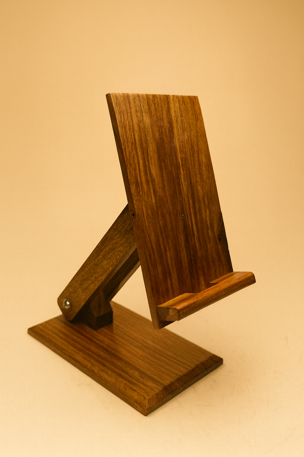 Handcrafted Wooden Mobile & Tablet Stand