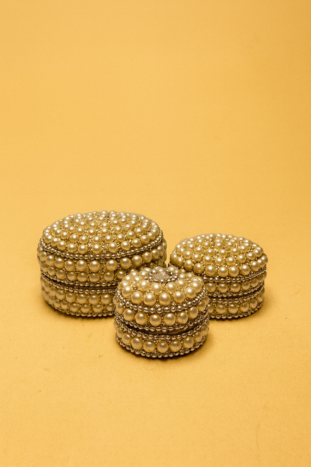 Handcrafted Beaded & Mosaic dressing tableBox Set of 3