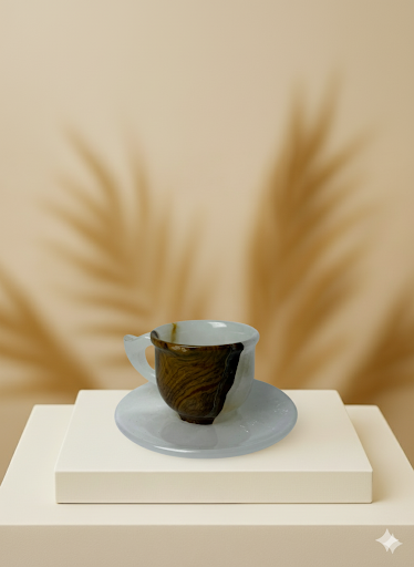 Modern Stone Tea Set
