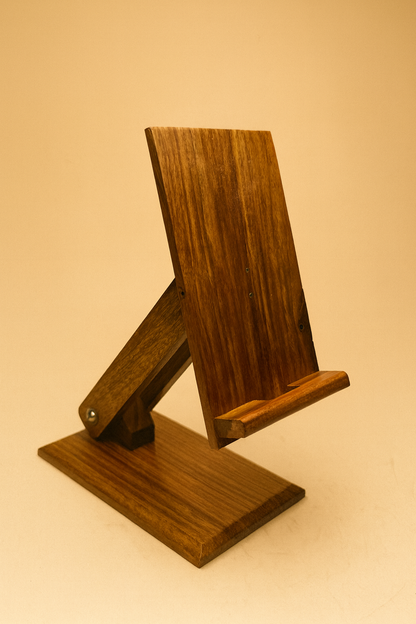 Handcrafted Wooden Mobile & Tablet Stand